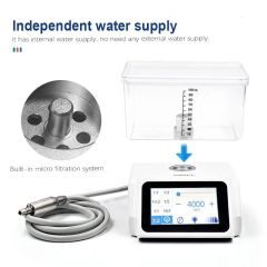 Dental Lab Electric Motor with Water Supply System Brushless LED Internal Water Spray Micromotor with CE Certified,Dental Lab Electric Motor with Water Supply System Brushless LED Internal Water Spray Micromotor with CE Certified