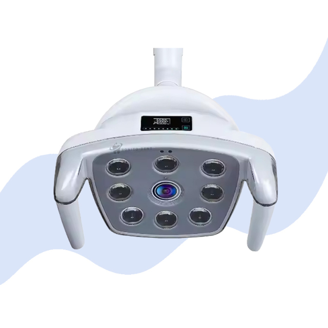 Dental Light 8 Beads Bicolour Temperature Sensor Surgical Light Touch Adjustment Removable Handle,Dental Light 8 Beads Bicolour Temperature Sensor Surgical Light Touch Adjustment Removable Handle