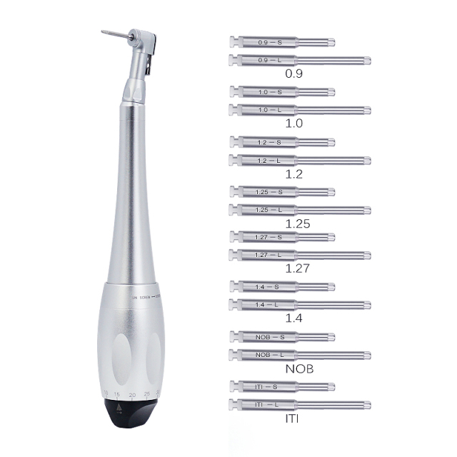 Dental Implant Torque Wrench With 12 Driver Head Kit Hand Driver Screw Handpiece Dental Implant Tool,Dental Implant Torque Wrench With 12 Driver Head Kit Hand Driver Screw Handpiece Dental Implant Tool