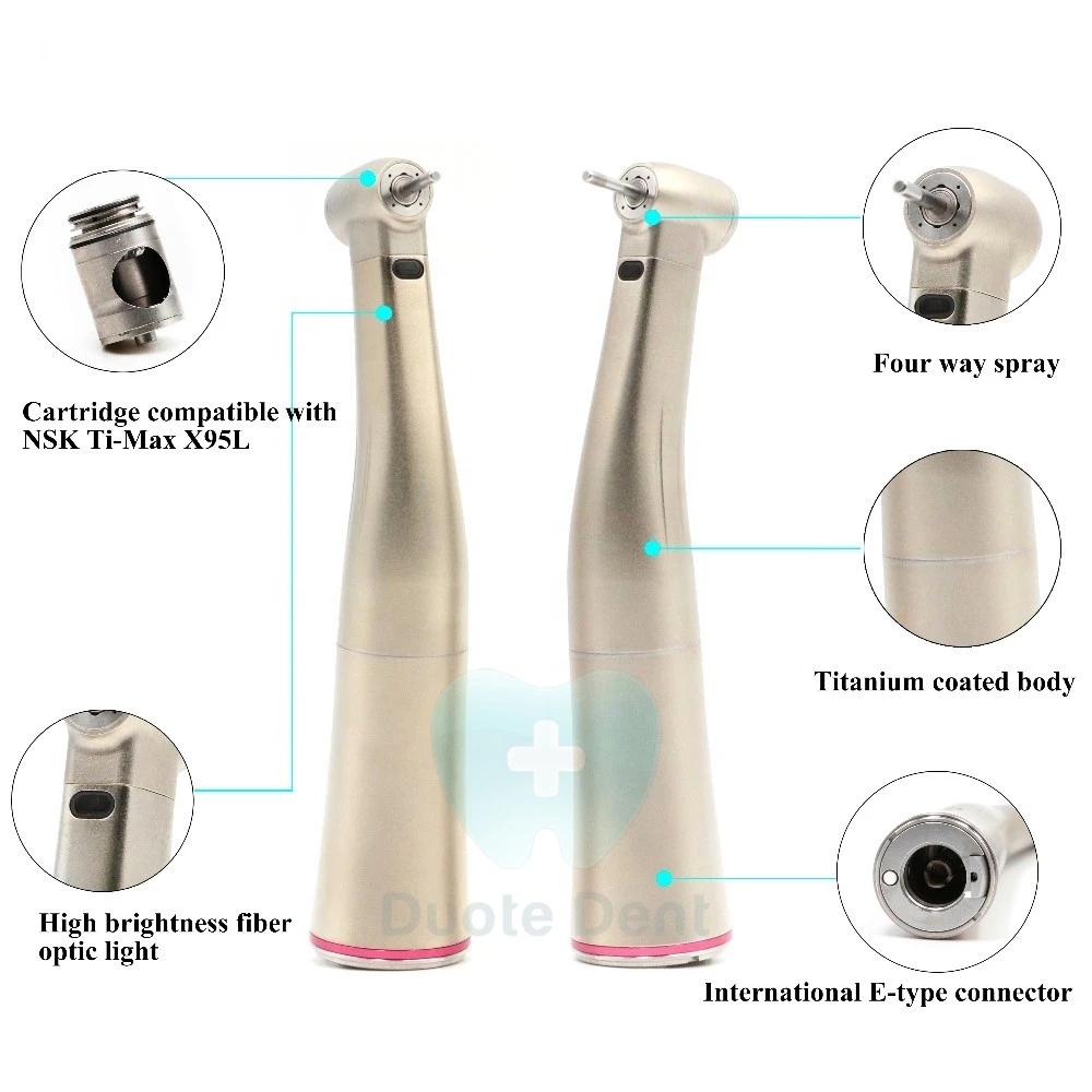 NSK Dental Increasing 1:5 Red Contra Angle With Fiber Optic for Dental Electric Micro Motor Implant Dental Handpiece,NSK Dental Increasing 1:5 Red Contra Angle With Fiber Optic for Dental Electric Micro Motor Implant Dental Handpiece