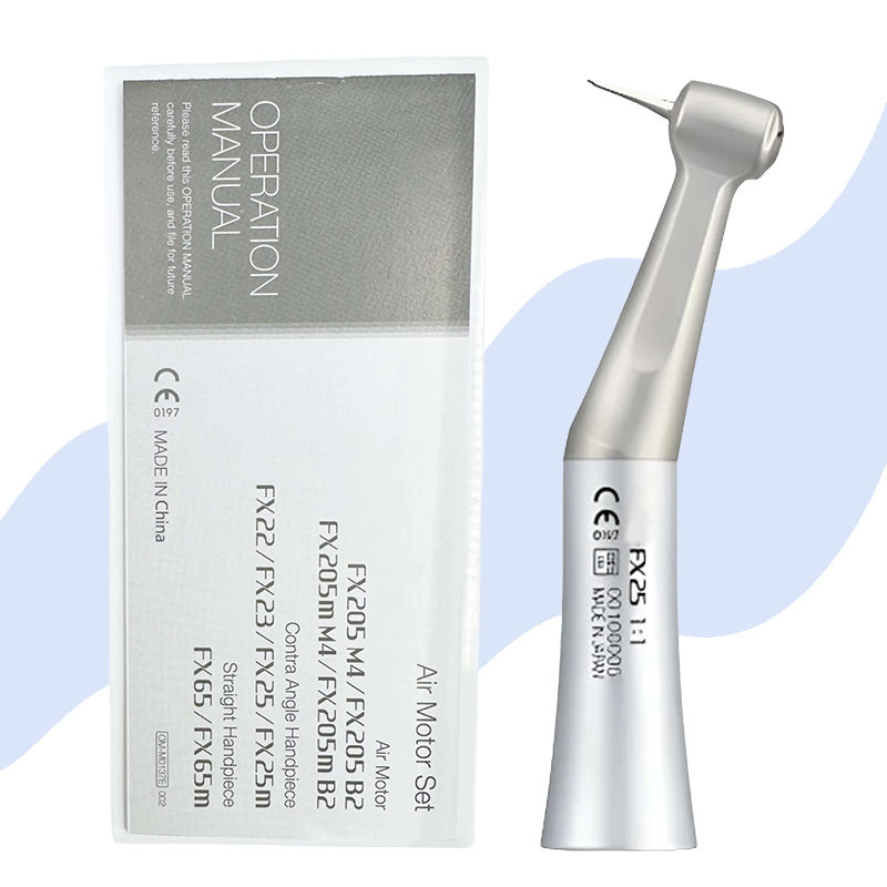 Dental Contra Angle Handpiece Low Speed Turbine External Spray FX205,Dental Contra Angle Handpiece Low Speed Turbine External Spray FX205