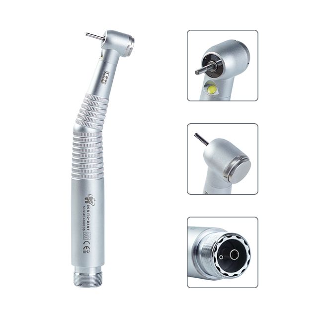 Dental High Speed Handpiece 3 Water Spray High Speed Push Button Ceramic Handpiece With LED CE Certified Class I,Dental High Speed Handpiece 3 Water Spray High Speed Push Button Ceramic Handpiece With LED CE Certified Class I