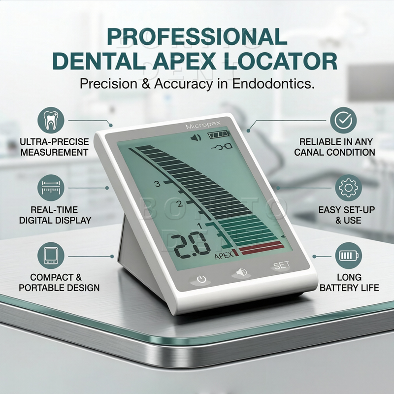 Dental Mini Apex Locator for Root Canal Treatment with 3.7" LED Screen Class II Precise Length Measurement With CE Certified,Dental Mini Apex Locator for Root Canal Treatment with 3.7" LED Screen Class II Precise Length Measurement With CE Certified