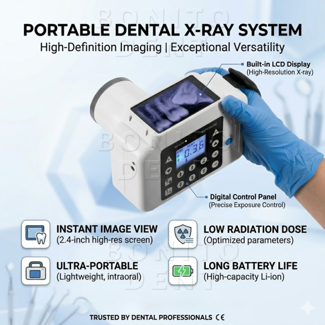 Dental Portable X Ray Unit Real-time Display Complete Set With X-Ray RVG Sensor Lab Equipment Dentistry With CE Certified,Dental Portable X Ray Unit Real-time Display Complete Set With X-Ray RVG Sensor Lab Equipment Dentistry With CE Certified