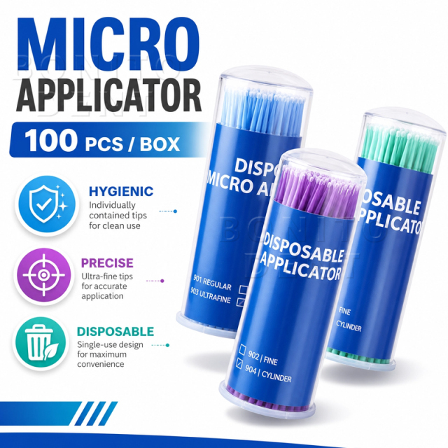 100PCS Dental Materials Disposable Micro Brush Applicators Colorful Brush Beauty Makeup Oral Care Applicator Brush Dentistry,100PCS Dental Materials Disposable Micro Brush Applicators Colorful Brush Beauty Makeup Oral Care Applicator Brush Dentistry