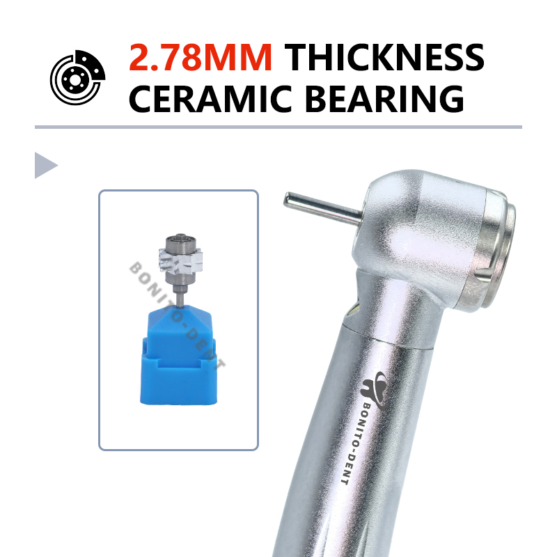 Dental Products Dental Handpiece 3 Water Spray Led High Speed Handpiece Push Button Dental Air Rotor Turbine Dentist Use,NSK style high speed dental handpiece with triple water spray, ceramic bearings and push button chuck for stable cutting, low noise and precise dental procedures.