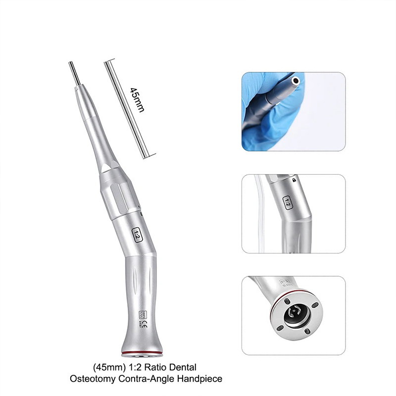 Dental Angle Implant Handpieces 1: 2 Increasing Speed Straight Micro Motor Contra Angle Straight Slow Speed Surgical Handpiece,Dental Angle Implant Handpieces 1: 2 Increasing Speed Straight Micro Motor Contra Angle Straight Slow Speed Surgical Handpiece