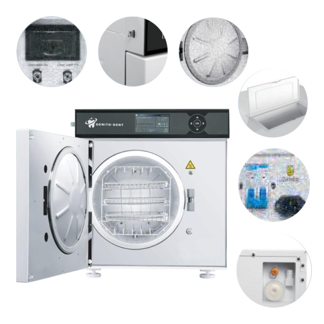 High Quality 18L/23L Dental Equipment Medical Class B Autoclave Pressure Steam Sterilizer for Dental Clinic With CE Certified,High Quality 18L/23L Dental Equipment Medical Class B Autoclave Pressure Steam Sterilizer for Dental Clinic With CE Certified