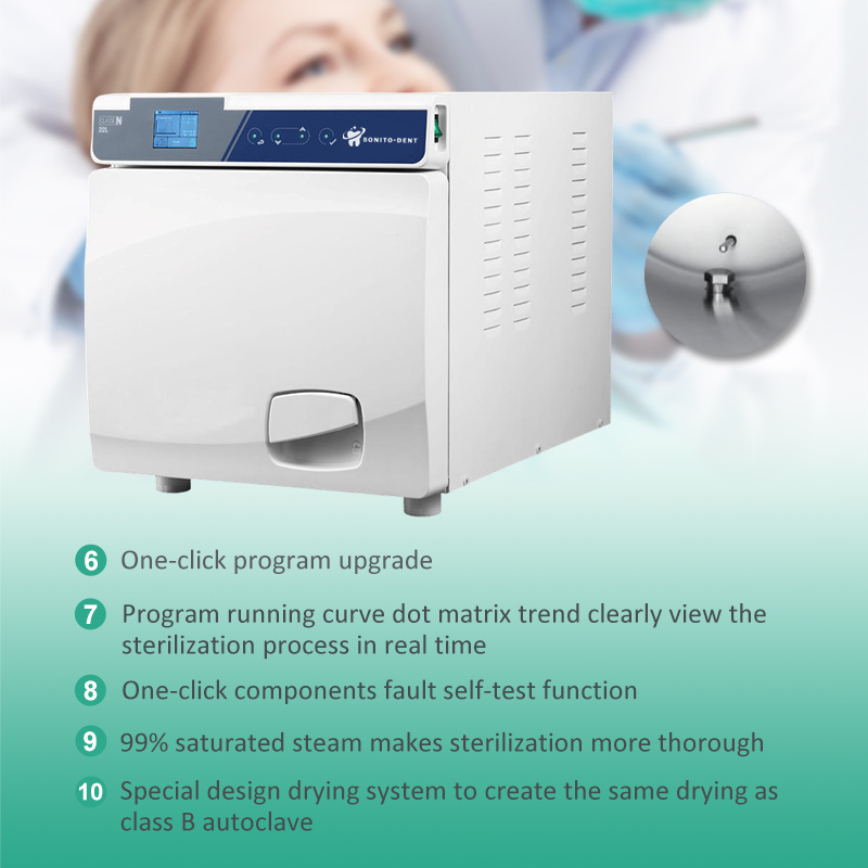 Dental Clinic Sterilizer Beauty Salon Pet Hospital Disinfection Cabinet 22L Steam Autoclave With CE Certified,Dental Clinic Sterilizer Beauty Salon Pet Hospital Disinfection Cabinet 22L Steam Autoclave With CE Certified