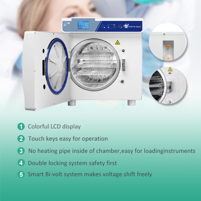 Dental Clinic Sterilizer Beauty Salon Pet Hospital Disinfection Cabinet 22L Steam Autoclave With CE Certified,Dental Clinic Sterilizer Beauty Salon Pet Hospital Disinfection Cabinet 22L Steam Autoclave With CE Certified
