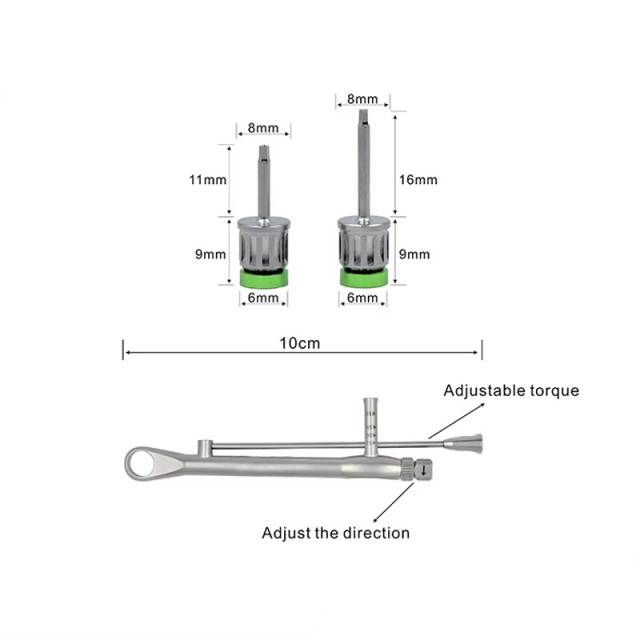 Dental Implant Prosthetic Kit Torque Wrench Screw Drivers Hand Use Metal Tools Manual Power Source,Dental Implant Prosthetic Kit Torque Wrench Screw Drivers Hand Use Metal Tools Manual Power Source