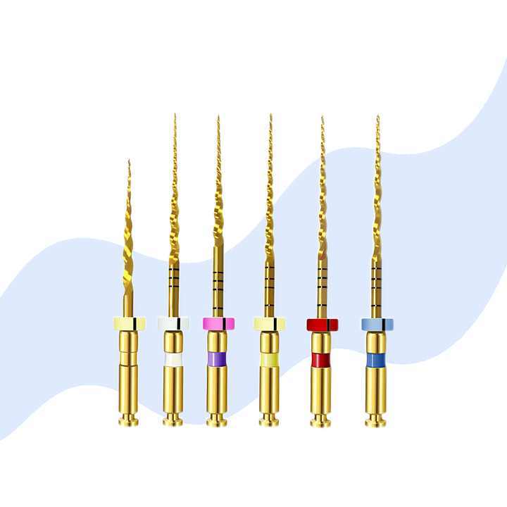 Dental Niti Rotary Heat Activated Endo Files 21/25/31mm for Root Canal Treatment Dental Gold Super Files,Dental Niti Rotary Heat Activated Endo Files 21/25/31mm for Root Canal Treatment Dental Gold Super Files