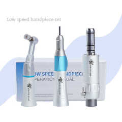 2/4 Hole Dental Slow Low Speed Handpiece Set Straight Contra Angle Air Turbine Dental Lab Equipment Polishing Tool,2/4 Hole Dental Slow Low Speed Handpiece Set Straight Contra Angle Air Turbine Dental Lab Equipment Polishing Tool