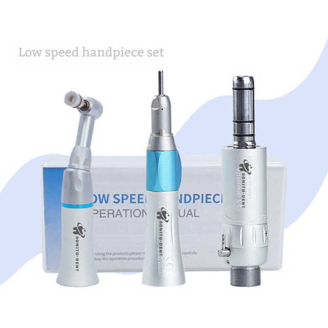 2/4 Hole Dental Slow Low Speed Handpiece Set Straight Contra Angle Air Turbine Dental Lab Equipment Polishing Tool,2/4 Hole Dental Slow Low Speed Handpiece Set Straight Contra Angle Air Turbine Dental Lab Equipment Polishing Tool