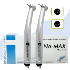 Top Sale Ceramic Bearing Dental Handpiece Pa-na Max Single Water Spray High Speed Air Turbine Push Button 4 Holes 2 Hole CE,SK style dental handpiece