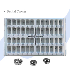 48pcs/box Dental Kids Adult Stainless Steel Orthodontic Pediatric Crowns Braces Primary Molar Crown Dentistry Tool CE Certified,48pcs/box Dental Kids Adult Stainless Steel Orthodontic Pediatric Crowns Braces Primary Molar Crown Dentistry Tool CE Certified