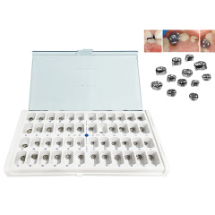 48pcs/box Dental Kids Adult Stainless Steel Orthodontic Pediatric Crowns Braces Primary Molar Crown Dentistry Tool CE Certified,48pcs/box Dental Kids Adult Stainless Steel Orthodontic Pediatric Crowns Braces Primary Molar Crown Dentistry Tool CE Certified
