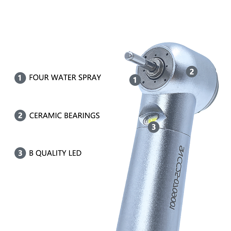 KAVO Dental High Speed Handpiece 4 Way Spray Push Button Rotary Turbine High Speed Dentistry Instrument Standard Head 2 Hole,Dental High Speed Handpiece 4 Way Spray Push Button Rotary Turbine High Speed Dentistry Instrument Standard Head 2 Hole