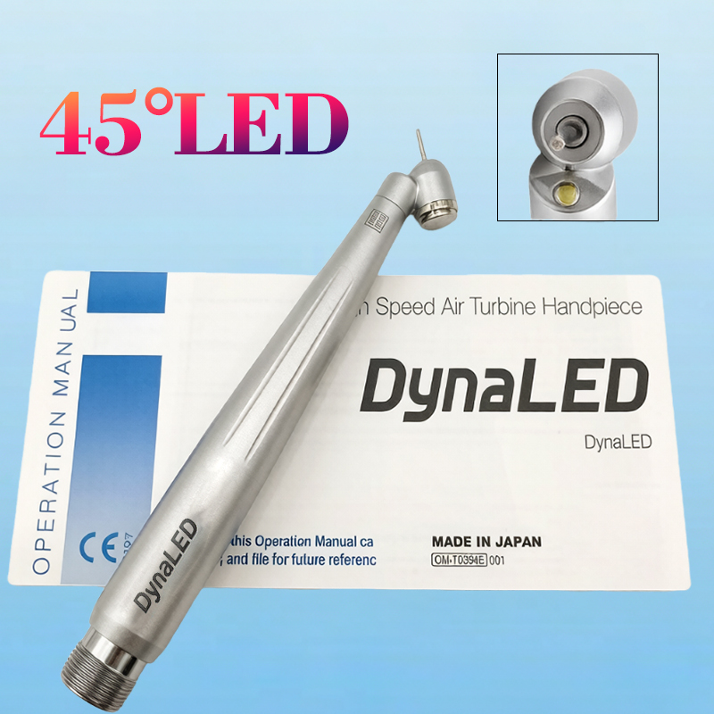 NSK Dental 45 Degree air Spray From Back Side Handpiece Push Button High Speed Surgical Hand Piece air Turbine Contra Angle,Dental 45 Degree air Spray From Back Side Handpiece Push Button High Speed Surgical Hand Piece air Turbine Contra Angle