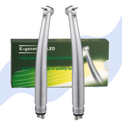 Dental Clinic LED E-Generator High-speed Air Turbine Push Button Handpieces 2/4Holes with 3-way Water Spray With CE Certified,Dental Clinic LED E-Generator High-speed Air Turbine Push Button Handpieces 2/4Holes with 3-way Water Spray With CE Certified