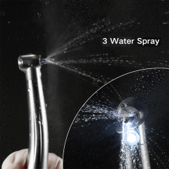 Dental Clinic LED E-Generator High-speed Air Turbine Push Button Handpieces 2/4Holes with 3-way Water Spray With CE Certified,Dental Clinic LED E-Generator High-speed Air Turbine Push Button Handpieces 2/4Holes with 3-way Water Spray With CE Certified
