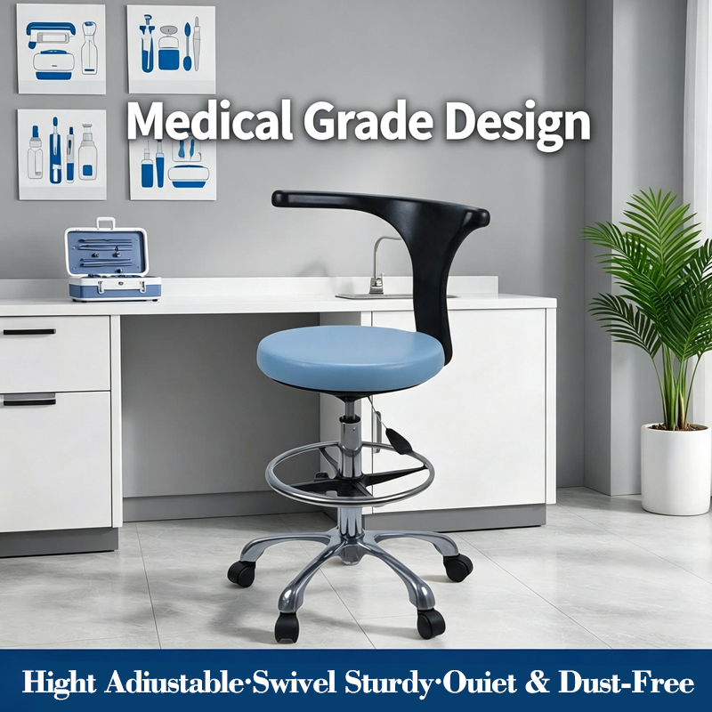 Dental Chair Multifunctional Height-Adjustable Medical Backrest Swivel Beauty Nurses Assistant Chair Manual Hospital Chair,Dental Chair Multifunctional Height-Adjustable Medical Backrest Swivel Beauty Nurses Assistant Chair Manual Hospital Chair