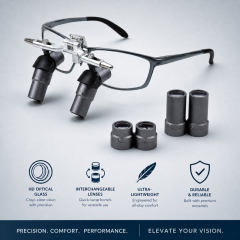 48° Ergo Magnetic Dental Loupes 4X 5X 6X Interchangeable Lens System Quick Attach Surgical Magnifying Glasses for Dentist,48° Ergo Magnetic Dental Loupes 4X 5X 6X Interchangeable Lens System Quick Attach Surgical Magnifying Glasses for Dentist