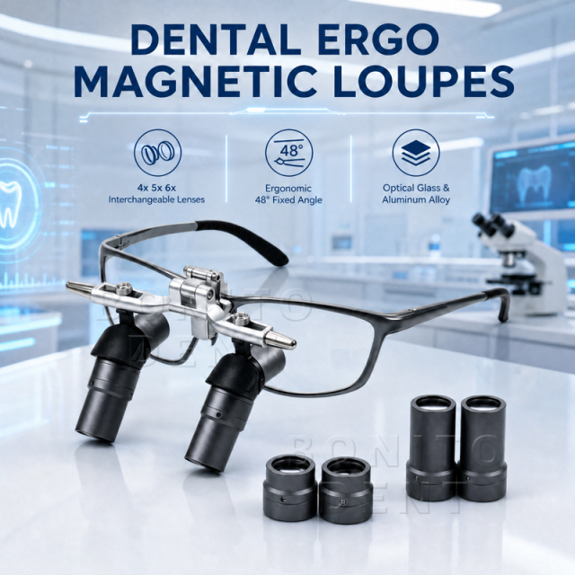 48° Ergo Magnetic Dental Loupes 4X 5X 6X Interchangeable Lens System Quick Attach Surgical Magnifying Glasses for Dentist,48° Ergo Magnetic Dental Loupes 4X 5X 6X Interchangeable Lens System Quick Attach Surgical Magnifying Glasses for Dentist