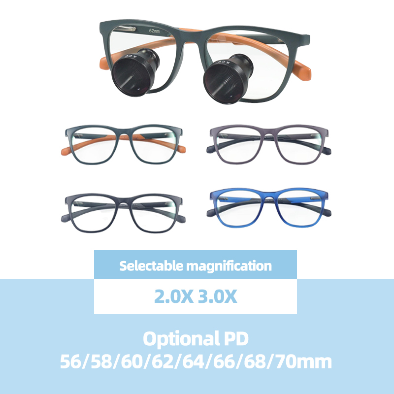 Dental TTL Loupes 2.0X/3.0X Ergonomic Embedded Surgical Loupes with Optical Lens 320-420mm Working Distance With CE Certified,Dental TTL Loupes 2.0X/3.0X Ergonomic Embedded Surgical Loupes with Optical Lens 320-420mm Working Distance With CE Certified