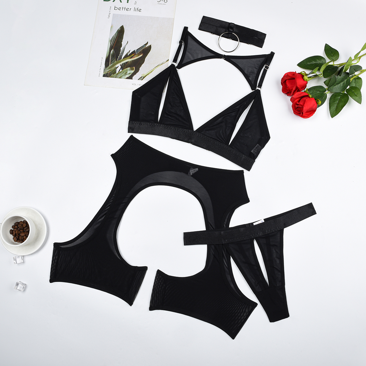 🖤 Dark Queen Bondage Set | Power. Seduction. Perfection.