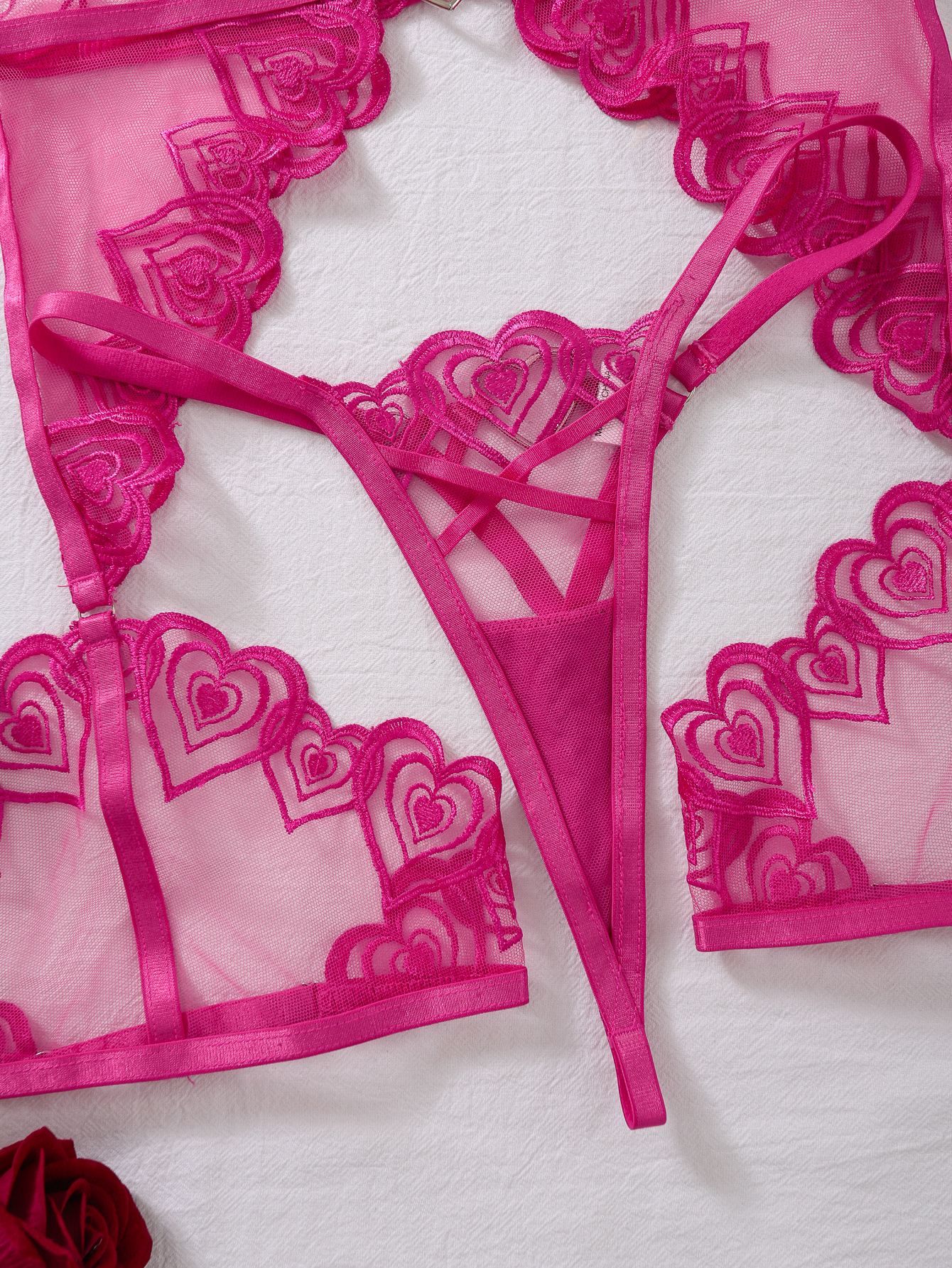 💗 Sweet Heart Desire Lingerie Set | Valentine’s Day Limited Edition