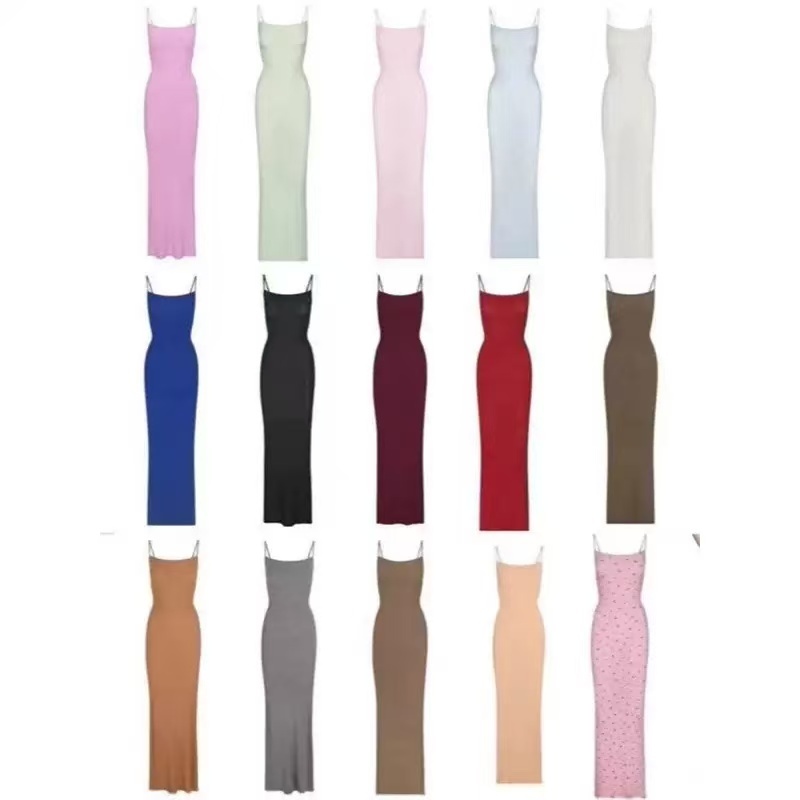 15 Colors Ribbed Maxi Dress – Snatched Waist, Perfect Curves 💋🔥