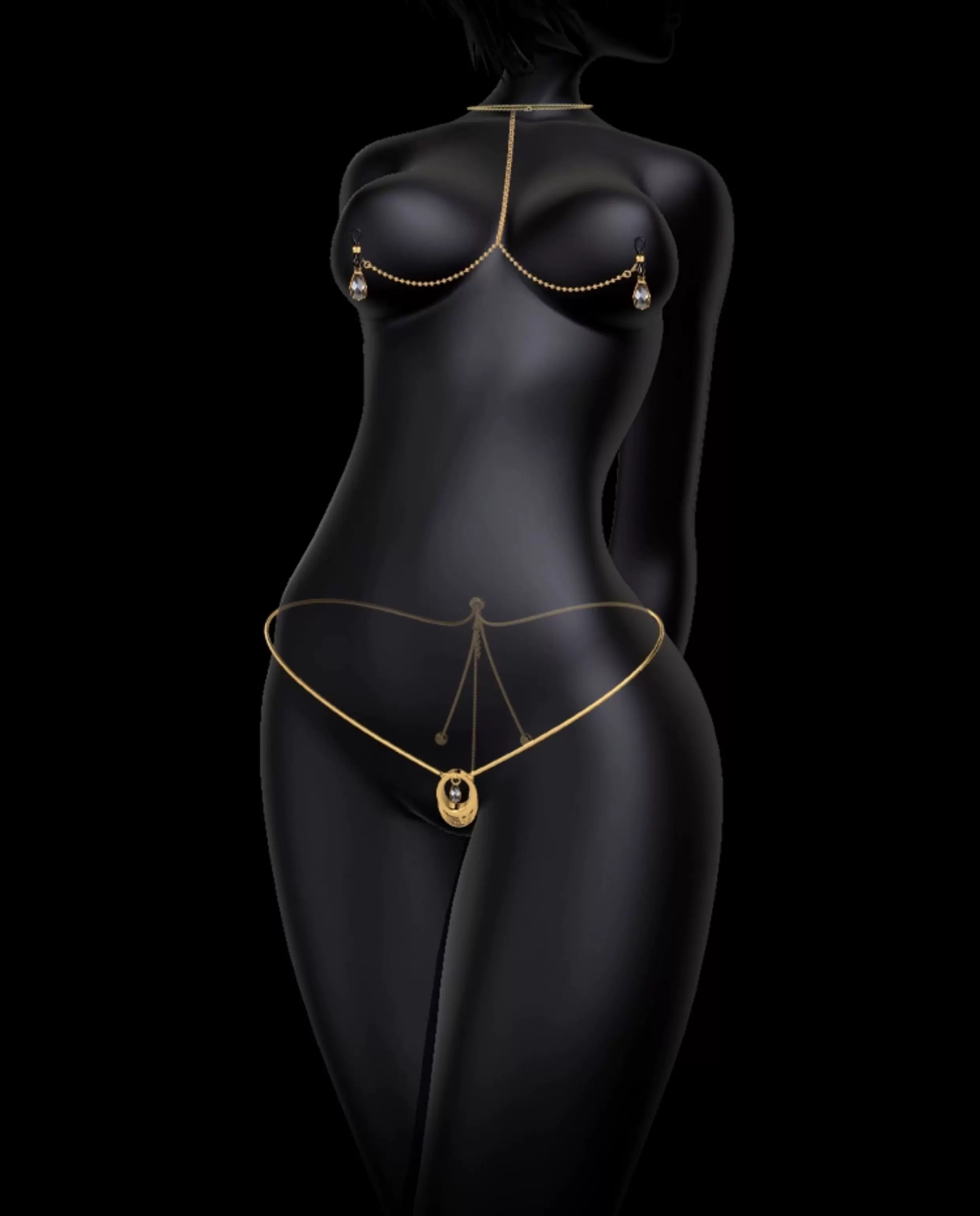 The Queen’s New Armor – Sensual Body Jewelry