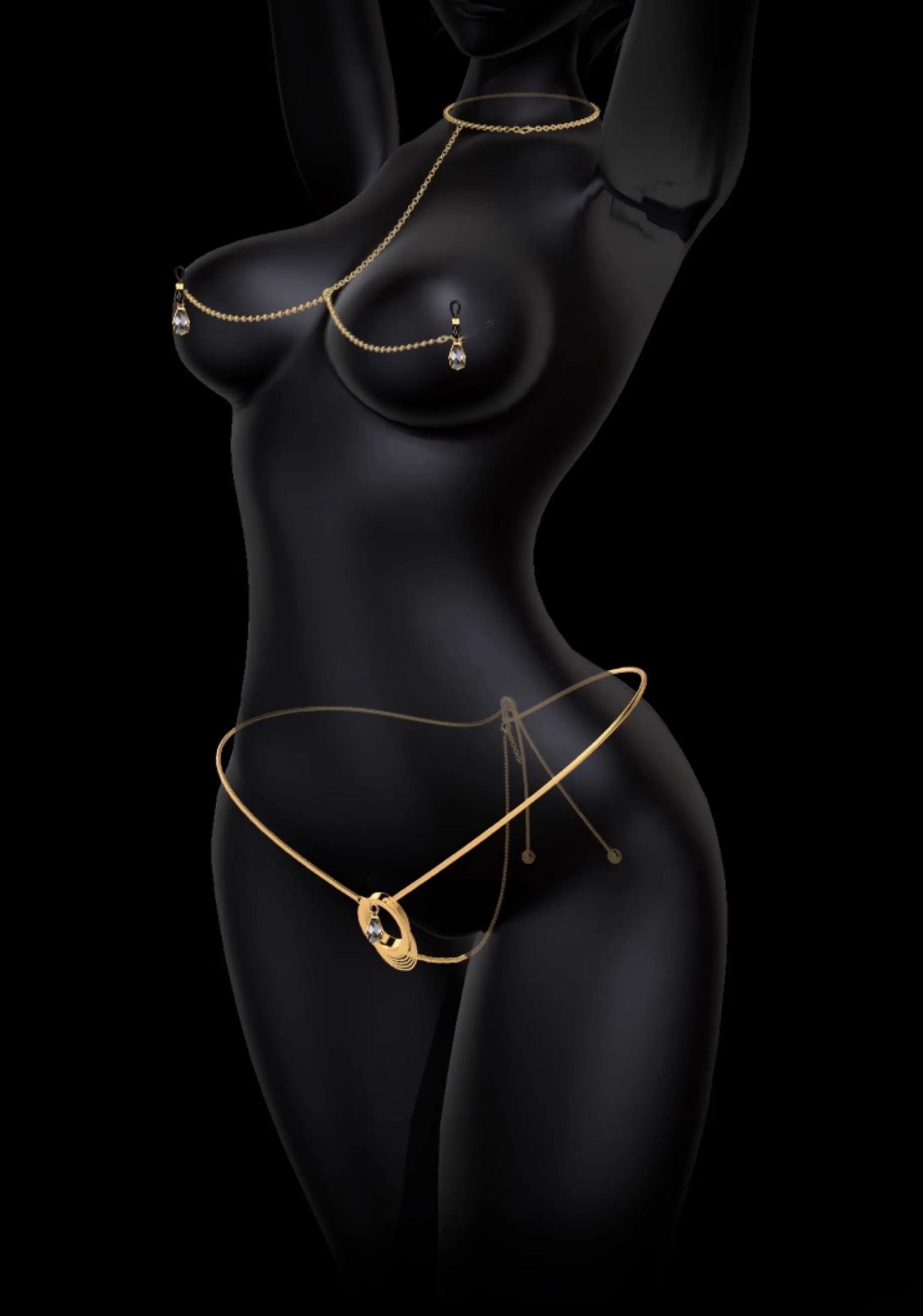 The Queen’s New Armor – Sensual Body Jewelry