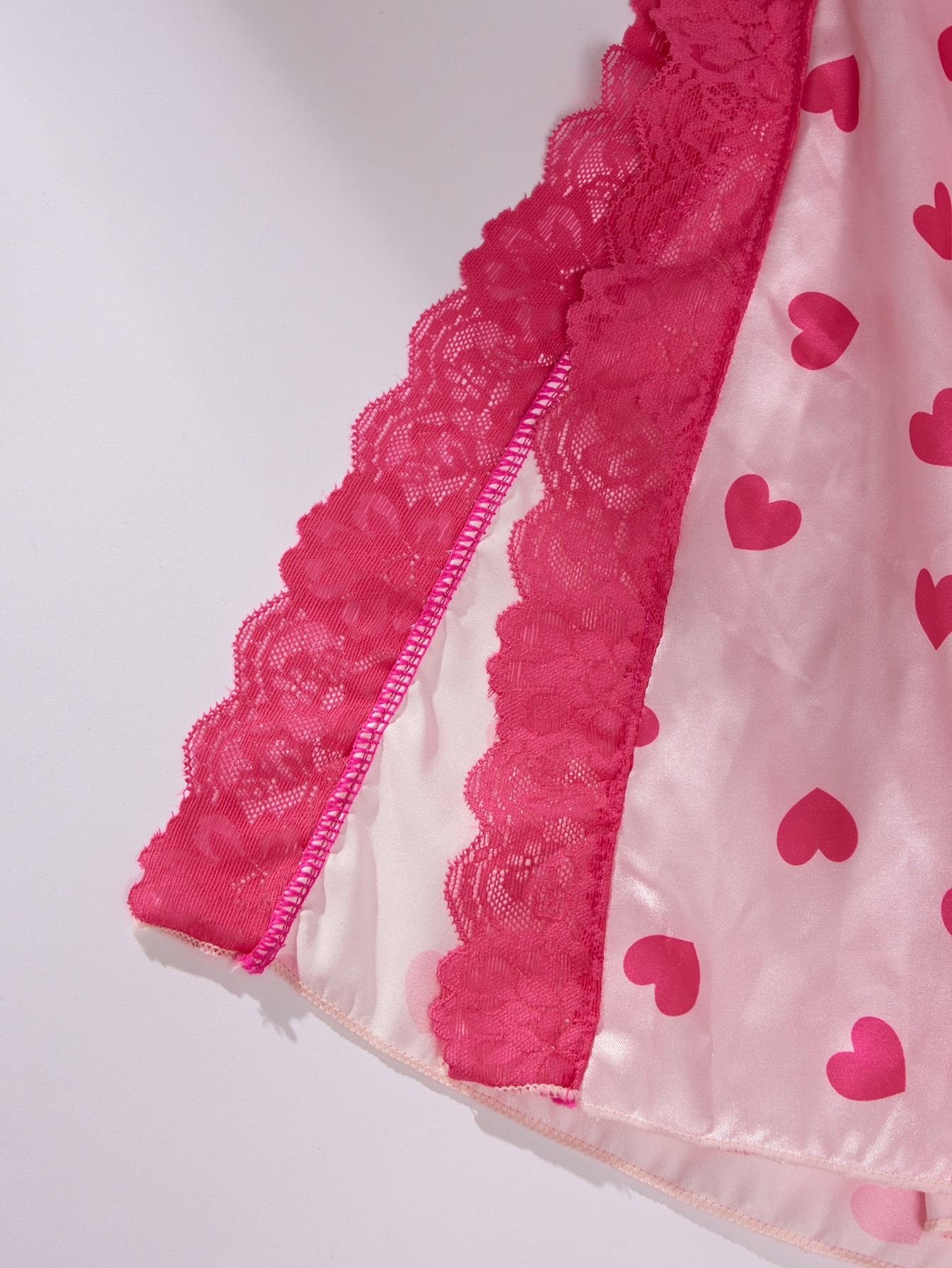 Sweetheart Lace Babydoll Lingerie Set | Valentine’s Day Sexy Nightdress💗