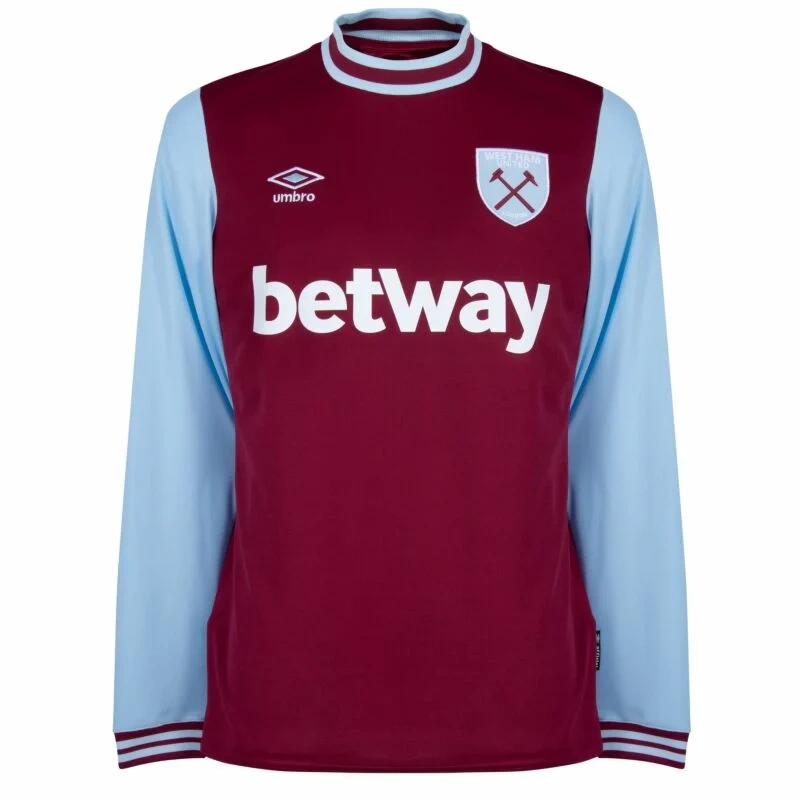 West Ham United Home  Long sleeves Shirt 2024-2025