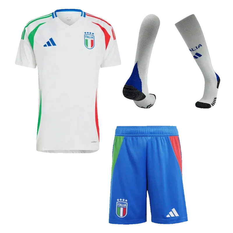 2024 Italy Nation Away Whole Kit(Jersey+Shorts+Socks) Euro