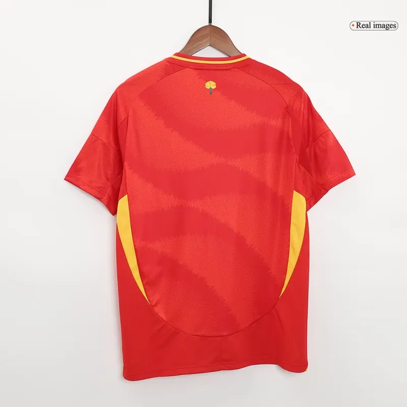 2024 Euro Spain Nation Home Jersey LAMINE YAMAL #19 RODRIGO #16 MORATA #7