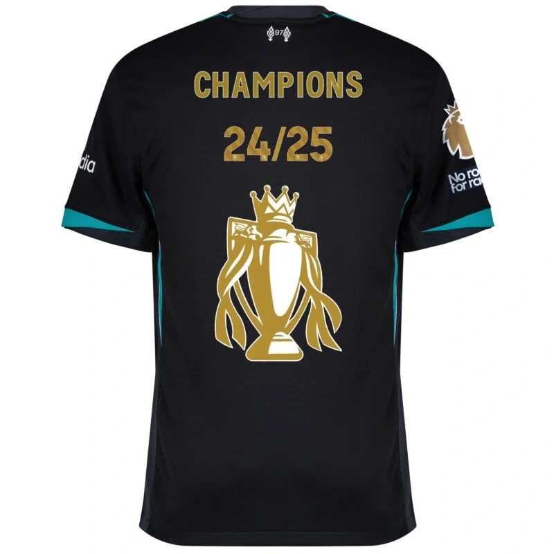 Liverpool Away Premier League Winners Trophy Edition Shirt 2024-2025 Player version