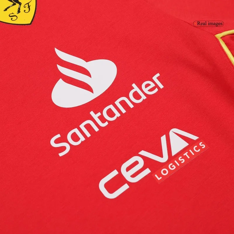 F1 Scuderia Ferrari Racing Team Charles Leclerc Driver T-Shirt 2024
