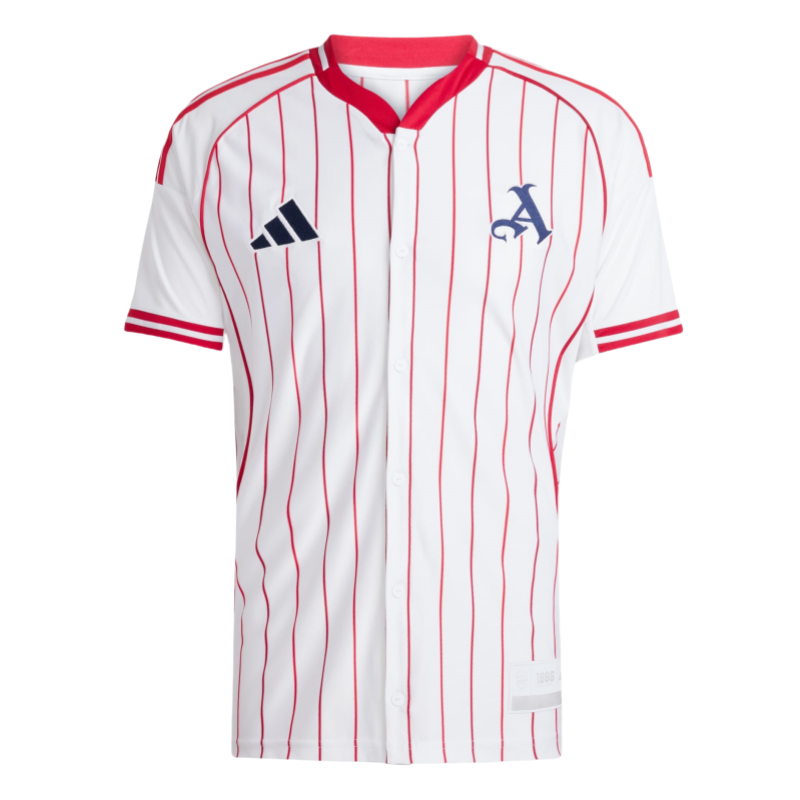 Arsenal Baseball style Pre Match Casual Training Soccer shirt 25-26