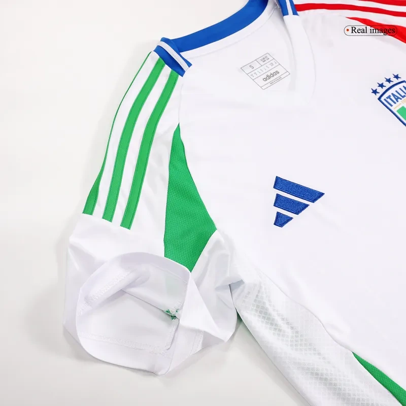 2024 EURO Italy Away Jersey BARELLA #18 CHIESA #14 DIMARCO #3