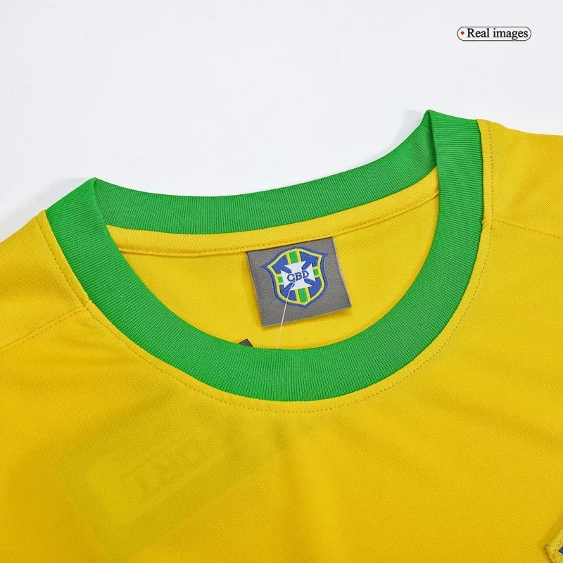 Brazil World Cup 1970  Retro Jersey Home