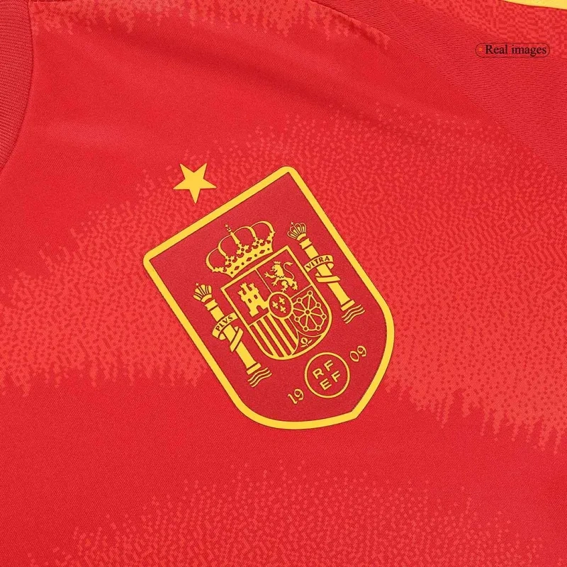 2024 Euro Spain Nation Home Jersey LAMINE YAMAL #19 RODRIGO #16 MORATA #7