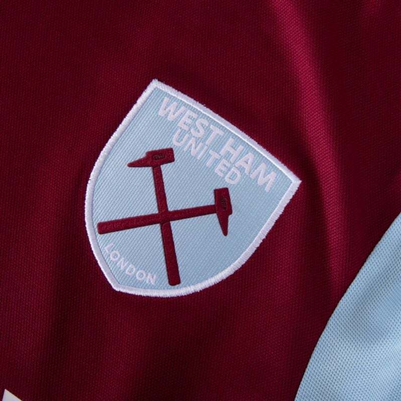 West Ham United Home Kudus 14 Shirt 2024-2025 Fan version Size：S-4XL（Non-Customize）
