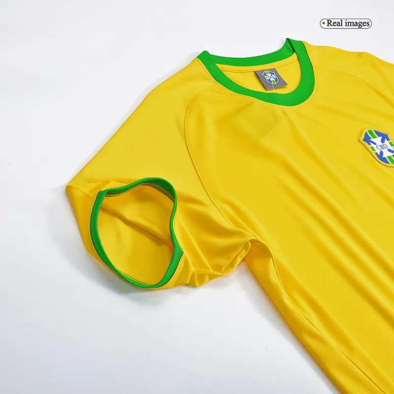 Brazil World Cup 1970  Retro Jersey Home
