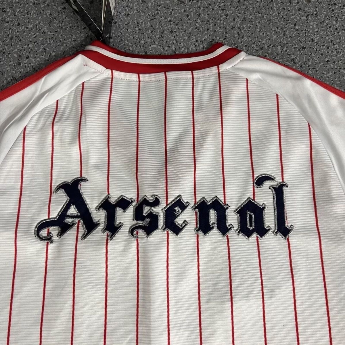 Arsenal Baseball style Pre Match Casual Training Soccer shirt 25-26