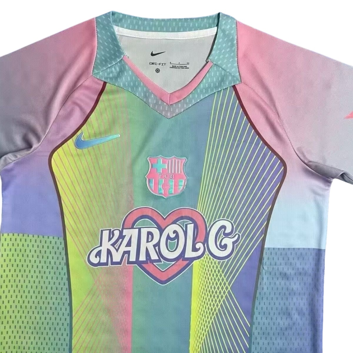Barcelona blue Barbie Princess's Mermaid special Edition Football Shirt 2025-26（Non customized）