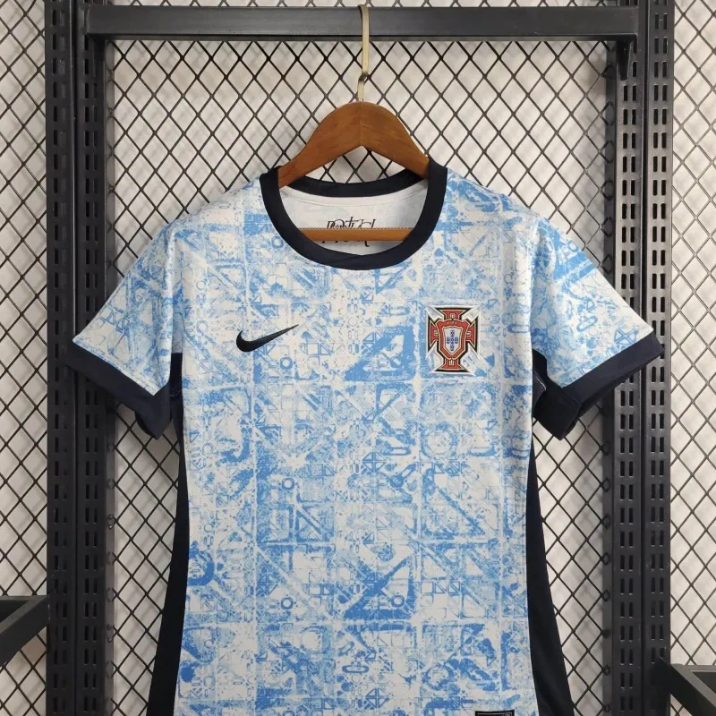 2024  Women's Portugal Nation  Away Jersey Euro