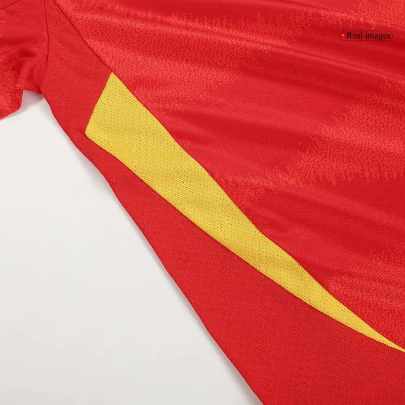 2024 Euro Spain Nation Home Jersey LAMINE YAMAL #19 RODRIGO #16 MORATA #7